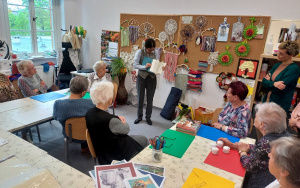 Fotorelacja z zajęć z seniorami z Domu Dziennego Senior+