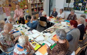 Fotorelacja z zajęć z seniorami z Domu Dziennego Senior+