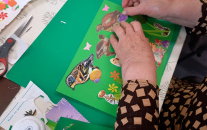 Fotorelacja z zajęć z seniorami z Domu Dziennego Senior+