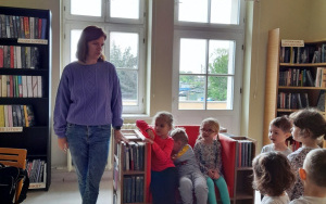 Fotorelacja z wizyty przedszkolaków w Bibliotece "Pod Sową"