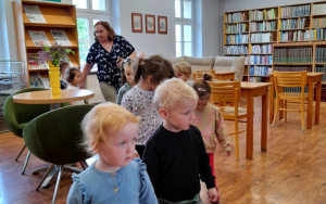 Fotorelacja z wizyty przedszkolaków w Bibliotece "Pod Sową"