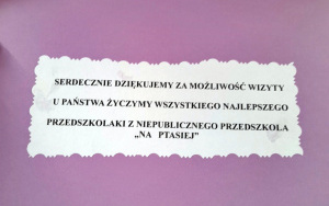 Fotorelacja z wizyty przedszkolaków w Bibliotece "Pod Sową"