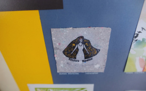 Plansza z XII Międzynarodowej Wystawy Ekslibrisów i Małych Form Graficznych Kwiaty. Poeci Ziemi