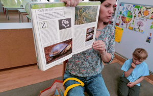 Relacja z zajęć w przedszkolu "Leśny Skrzat"