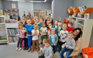 Fotorelacja z wizyty przedszkolaków w Bibliotece "Pod Sową"