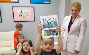 Fotorelacja z akcji czytania dzieciom w Bibliotece Pod Pegazem