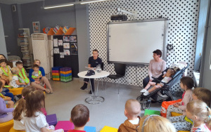 Fotorelacja z akcji czytania dzieciom w Bibliotece "Pod Sową"