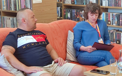 Tomasz Kapel - fotorelacja ze spotkania autorskiego