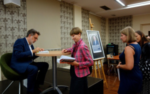 Fotorelacja ze spotkania z Michałem Rusinkiem