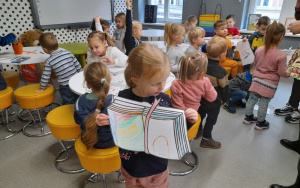 Uczestnicy zajęć bibliotecznych