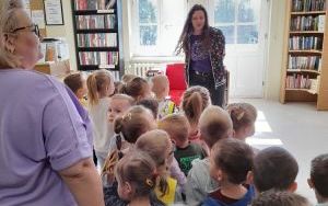 Uczestnicy lekcji bibliotecznych w Bibliotece "Pod Sową"