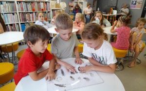 Uczestnicy zajęć z "Lisim Zakątkiem" 4.07.2024