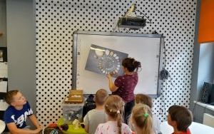 Uczestnicy zajęć z "Lisim Zakątkiem" 4.07.2024