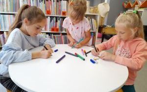 Uczestnicy zajęć z "Lisim Zakątkiem" 4.07.2024