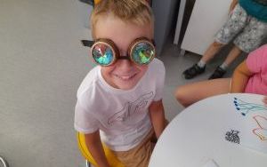 Uczestnicy zajęć z "Lisim Zakątkiem"