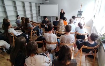 Fotorelacja ze spotkania z Katarzyną Ryrych