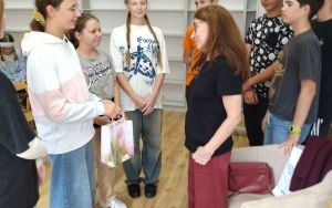 Fotorelacja ze spotkania z Katarzyną Ryrych