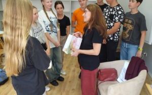 Fotorelacja ze spotkania z Katarzyną Ryrych