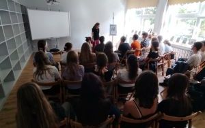 Fotorelacja ze spotkania z Katarzyną Ryrych