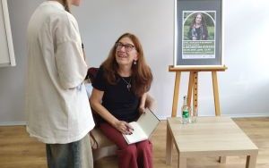 Fotorelacja ze spotkania z Katarzyną Ryrych