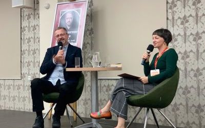 Fotorelacja ze spotkania autorskiego z Przemysławem Borkowskim