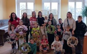 Uczestnicy zajęć w ramach współpracy ze społecznością ukraińską