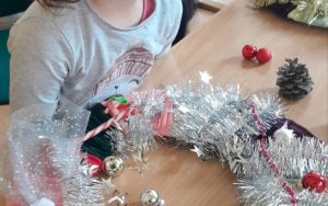 Uczestnicy zajęć w ramach współpracy ze społecznością ukraińską