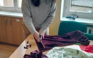 Uczestnicy zajęć w ramach współpracy ze społecznością ukraińską