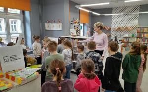 Uczestnicy zajęć w ramach projektu Nasza mała biblioteka