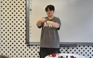 Fotorelacja z zajęć szydełkowania