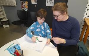 Fotorelacja z zajęć w ramach Klubu Książkowych Jeżyków