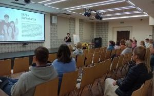 Fotorelacja z wykładu w ramach projektu "Korki z życia"