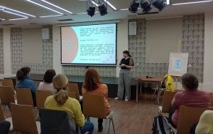 Fotorelacja z wykładu w ramach projektu "Korki z życia"