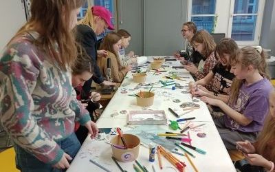 Fotorelacja z zajęć w ramach Klubu Mangi i Anime