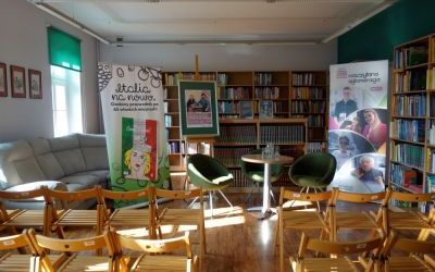 Fotorelacja ze spotkania z Agnieszką Tiutiunik i Przemysławem Pozowskim