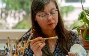 Uczestnicy warsztatów "Poezja zKubka" (5)