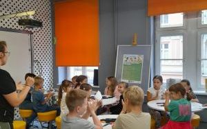 Uczestnicy zajęć z Lisim Zakątkiem