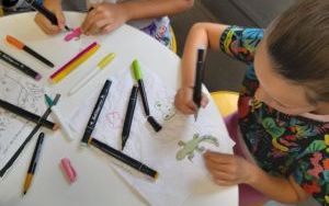 Uczestnicy zajęć z Lisim Zakątkiem