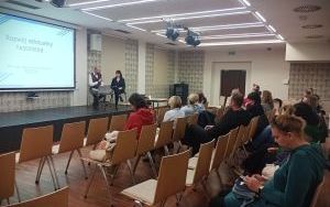 Fotorelacja z wykładu w ramach projektu "Korki z życia" (3)