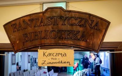 Fotorelacja z Fantastycznej Biblioteki grudzień 2025. Tablica Fantastycznej Biblioteki