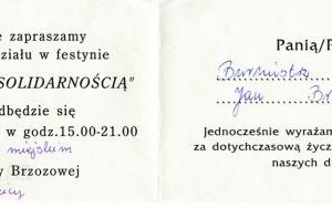 Druk okolicznościowy, 1998 r.