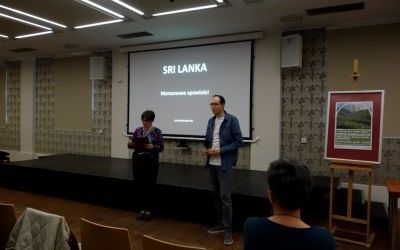 Fotorelacja ze spotkania podróżniczego z Piotrem Kowalczykiem o Sri Lance