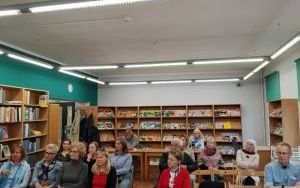 Publiczność na spotkaniu autorskim z Grażyną Plebanek