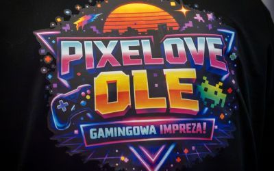 Logo imprezy retro gamingowej Pixelove Ole