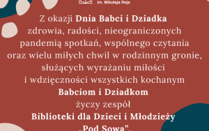 Życzenia z okazji Dnia Babci i Dziadka