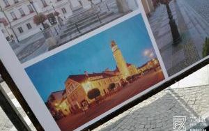 Zdjęcia dokumentujące wystawę "Cztery pory roku" na oleśnickim Rynku