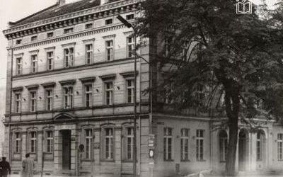 Budynek biblioteki, rok 1967.