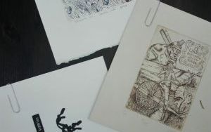 Ekslibrisy i grafiki nadesłane w ramach X międzynarodowej wystawy ekslibrisów