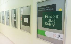 Plansza z X międzynarodowej wystawy ekslibrisów i małych form graficznych "Rowerem bliżej natury"