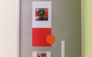 Plansza z X międzynarodowej wystawy ekslibrisów i małych form graficznych "Rowerem bliżej natury"